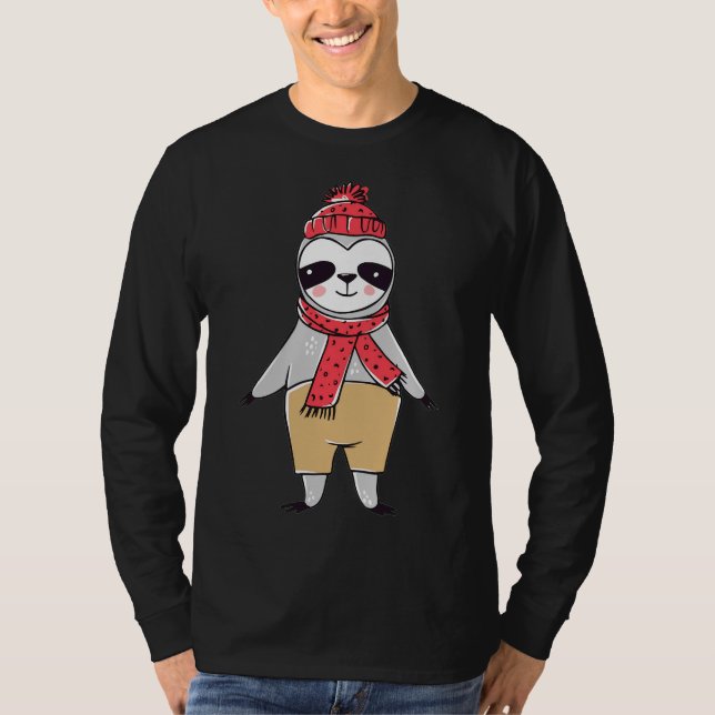 Christmas Sloths T-Shirt (Front)
