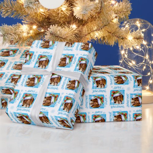 Christmas Small Munsterlander Wrapping Paper