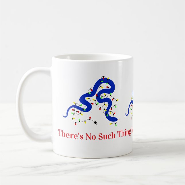 Christmas Snakes Mug (Left)