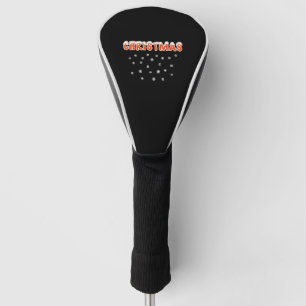 CHRISTMAS Snow and Snowballs Golf Head Cover
