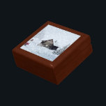 Christmas Snow at the Cabin Gift Box<br><div class="desc">Christmas Snow at the Cabin.  frontiernow.com</div>