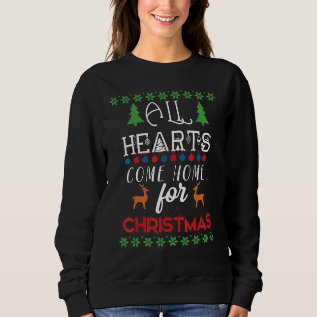Christmas Snow Cookies Present  Mistletoe Snowman Sweatshirt (Front)