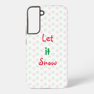 Christmas snow flake samsung galaxy s22+ case