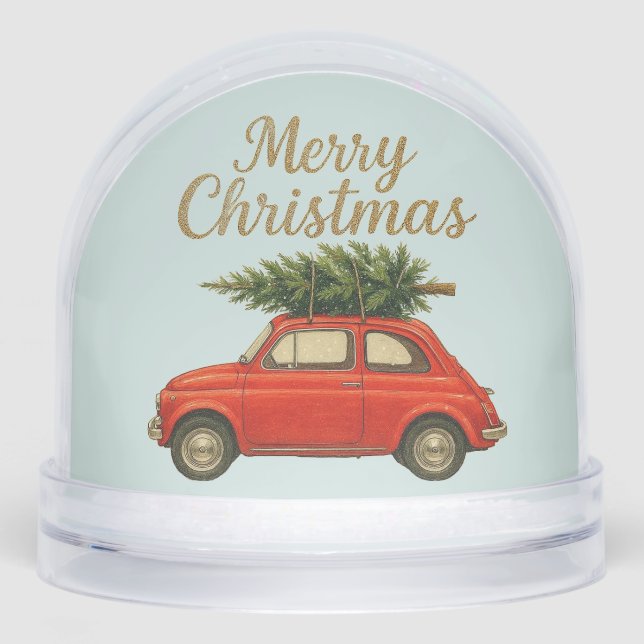 Christmas Snow Globe. Globe (Front)