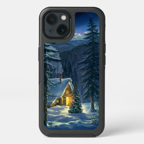 Christmas Snow Landscape iPhone 13 Case