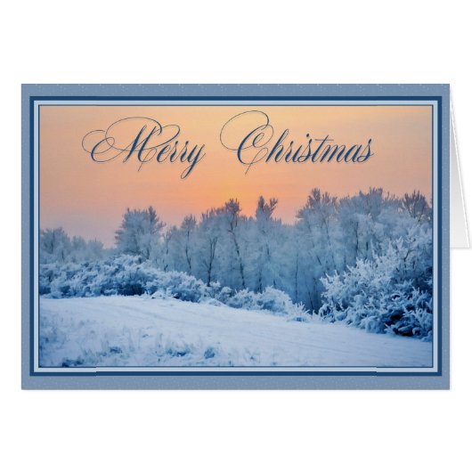 Christmas Snow Painting (Front Horizontal)