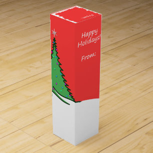 Christmas Snow Wine Gift Box