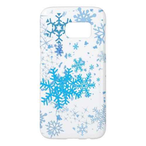 Christmas Snowfall Samsung Galaxy S7 Case