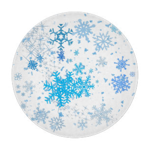 Christmas Snowfall Cutting Board