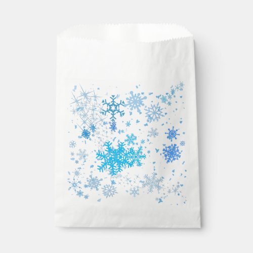 Christmas Snowfall Favor Bag