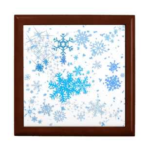 Christmas Snowfall Keepsake Box