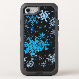 Christmas Snowfall OtterBox Defender iPhone SE/8/7 Case