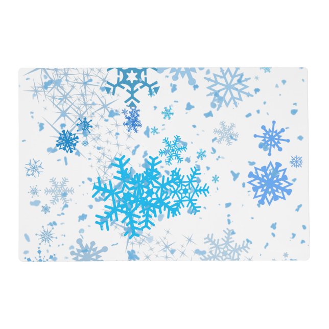 Christmas Snowfall Placemat (Front)
