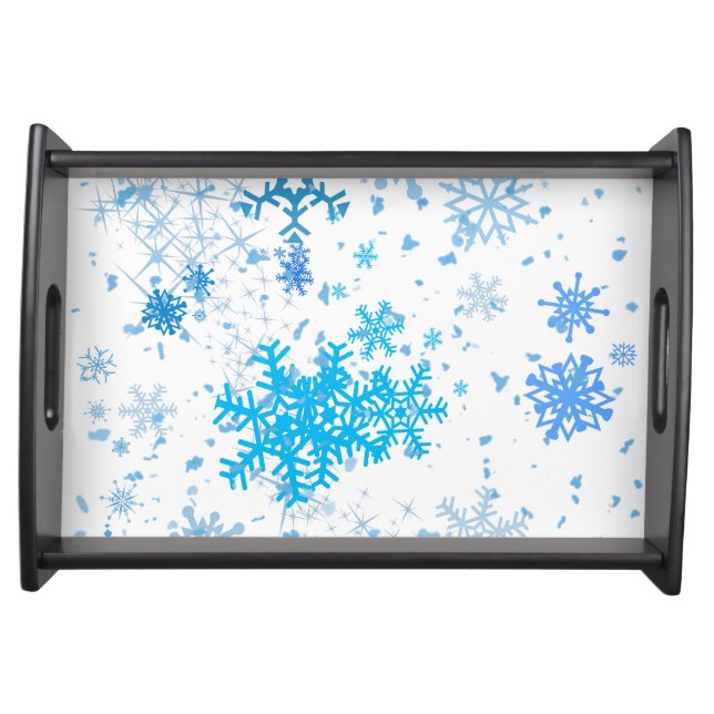 Christmas Snowfall Serving Tray (Front)