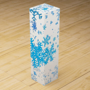 Christmas Snowfall Wine Gift Box