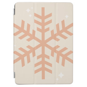 Christmas Snowflake Beige iPad Air Cover