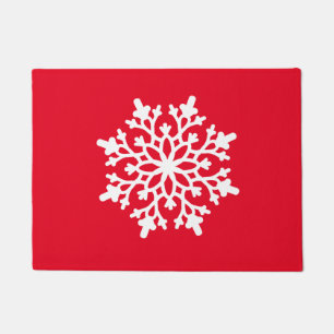 Christmas Snowflake Doormat