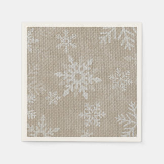 Christmas Snowflake Napkins