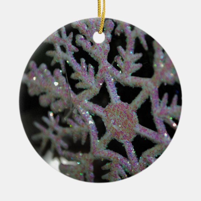 CHRISTMAS SNOWFLAKE ORNAMENTS