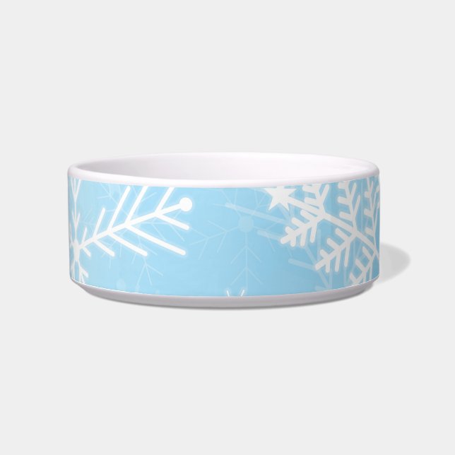 Christmas Snowflake Pattern Bowl (Front)