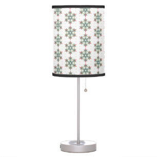 Christmas Snowflake Table Lamp Holiday Decor
