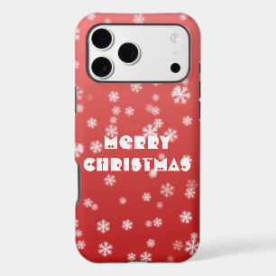 Christmas Snowflakes iPhone 17 Pro Max Case