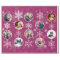 Christmas Snowflakes Favorite Family Photo Fuchsia