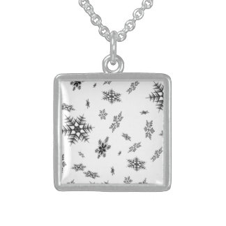 Christmas Snowflakes Necklace Gift For Her