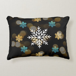 christmas  snowflakes pillows