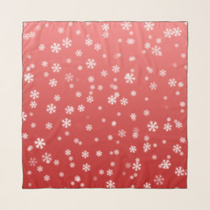 Christmas Snowflakes Scarf