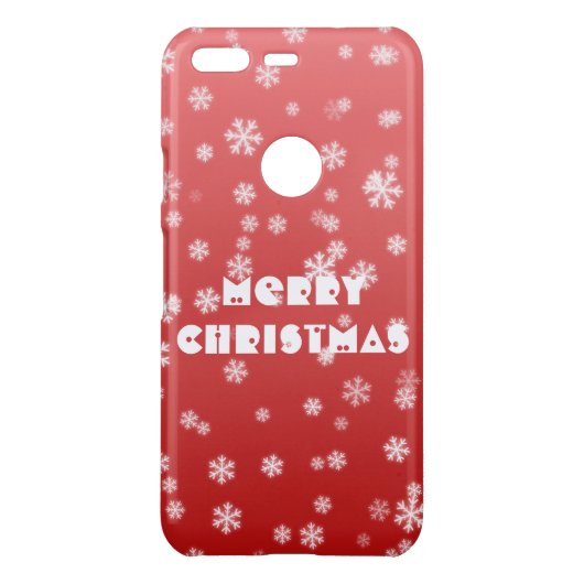 Christmas Snowflakes Uncommon Google Pixel Case (Back)