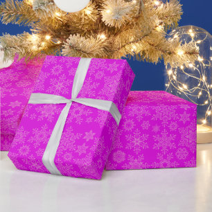 Christmas Snowflakes Wrapping Paper
