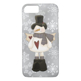 Christmas Snowman Angel iPhone 7 barely there case