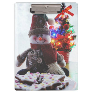 CHRISTMAS SNOWMAN  CLIPBOARD