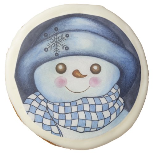 Christmas Snowman Cookies