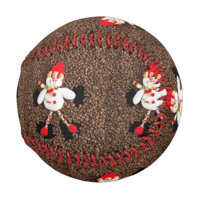 Christmas snowman decoration baseball (Back Left)