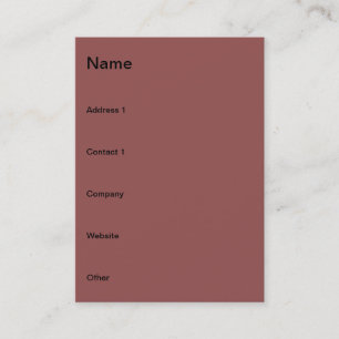 Christmas snowman decoration business card