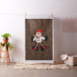 Christmas snowman decoration fabric