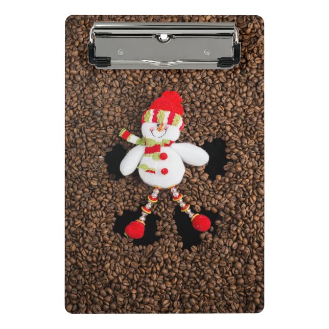 Christmas snowman decoration mini clipboard (Front)