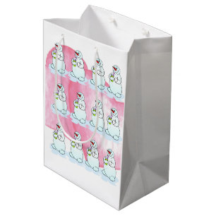  Christmas  Snowman  Gift Bags