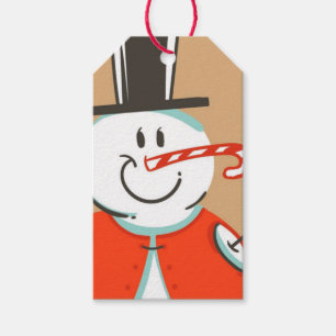 Christmas Snowman  Gift Tags