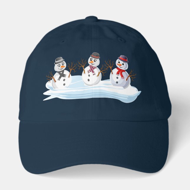Christmas snowman hat (Front)