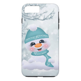 Christmas snowman holiday Festive iPhone 8/7 case