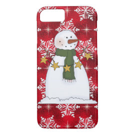 Christmas snowman iPhone 7 barely there case