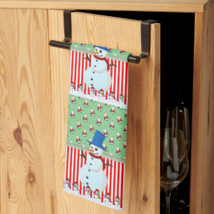 Christmas Snowman Kitchen Towels