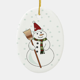 Christmas Snowman Ornament