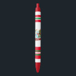 Christmas snowman pen<br><div class="desc">Cute snowman with `Christmas tree</div>