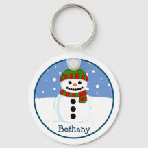Christmas Snowman Personalized