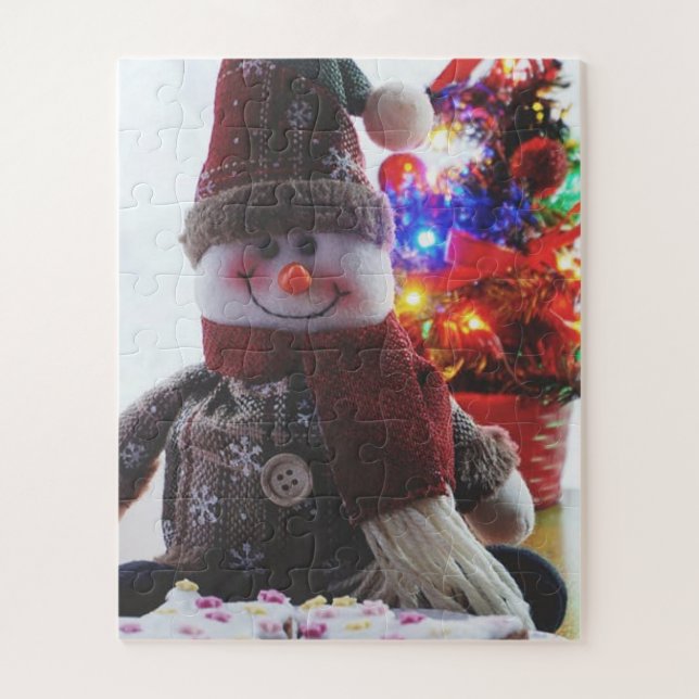 CHRISTMAS SNOWMAN Puzzle (Vertical)