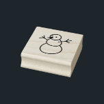 Christmas Snowman Rubber Stamp<br><div class="desc">Christmas Snowman Rubber Stamp</div>
